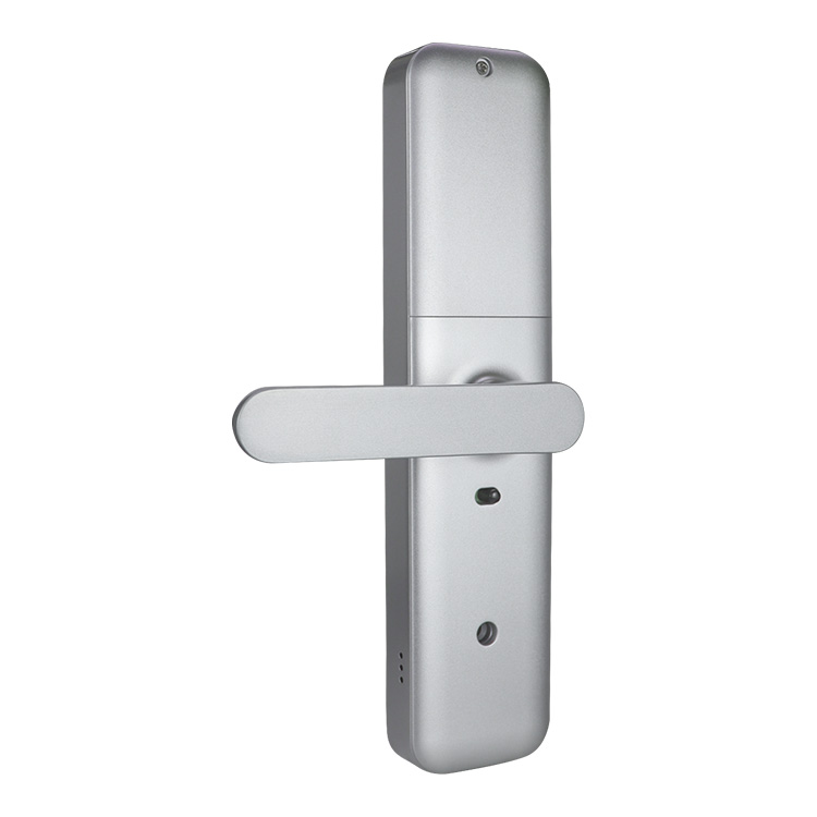 Cerradura en acabado plata - Vista 3